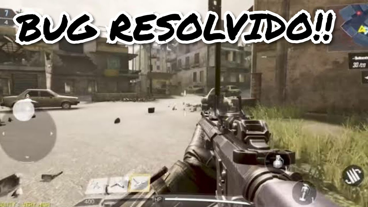 CALL OF DUTY MOBILE SOLUÇÃO PARA BUG DA ARMA (WEAPON BUG SOLUTION ...