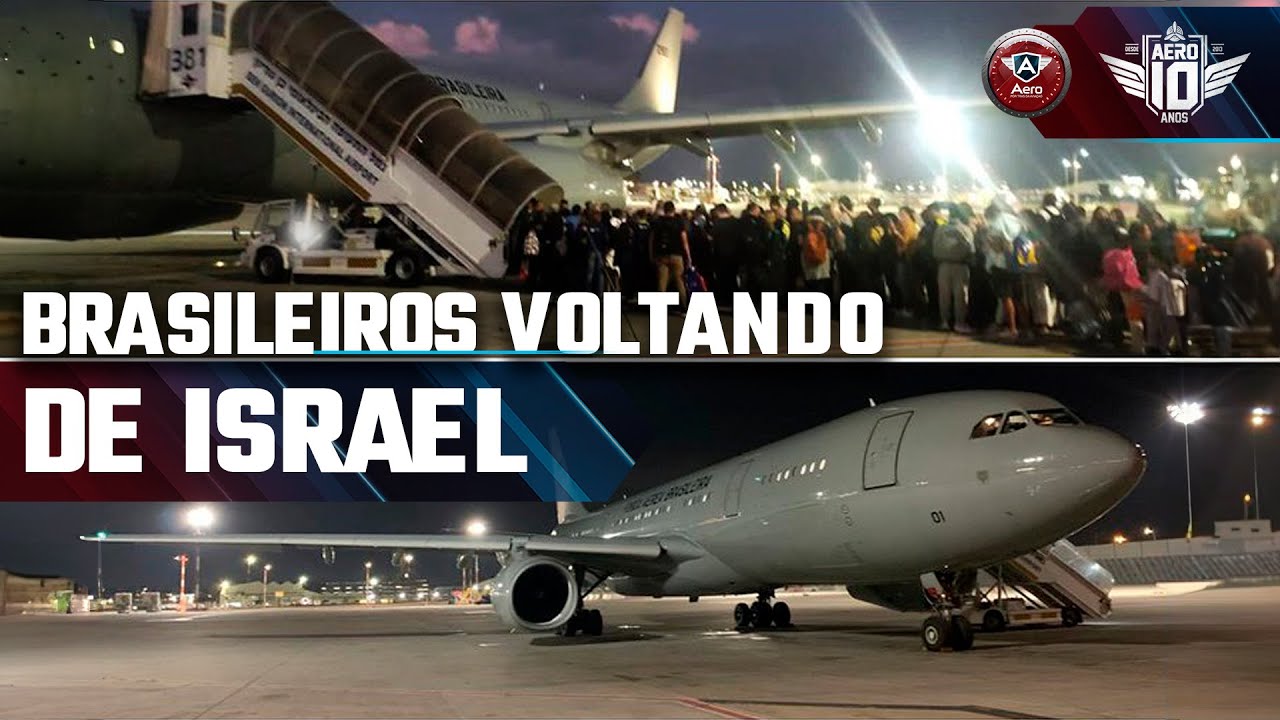 REPATRIAÇÃO dos BRASILEIROS em ISRAEL