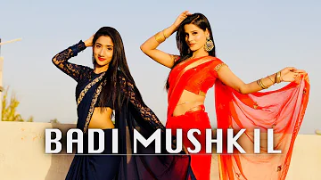 badi mushkil dance | madhuri dixit dance cover by muskan kalra ft. kanishka talent hub