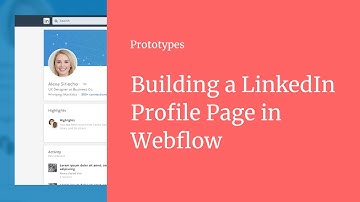 Building a LinkedIn Profile Page in Webflow