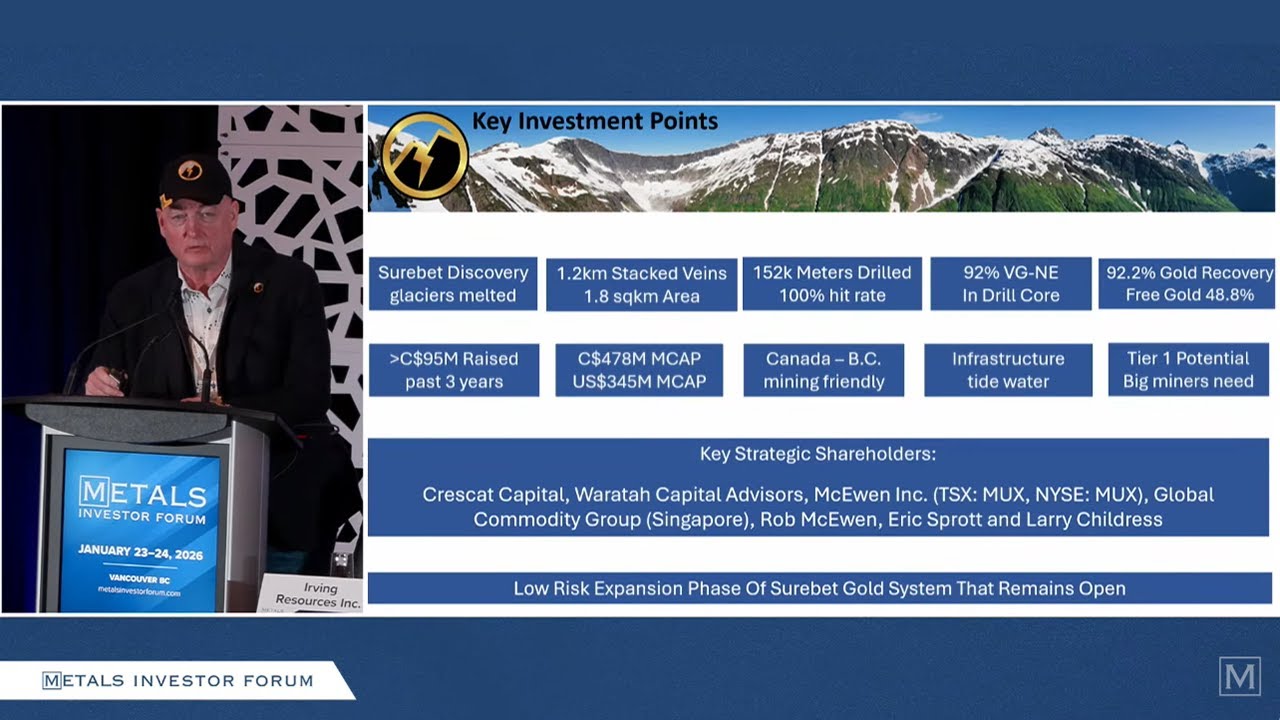 Goliath Resources Roger Rosmus at Metals Investor Forum 2026 in Vancouver