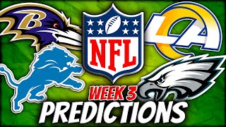 NFL Week 3 Pick 'Em Predictions | LOCKS & UPSETS