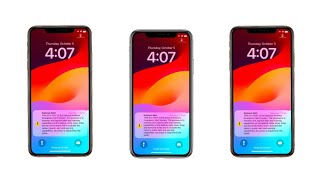 Setting off iPhones during 2023 Emergency Alert Test