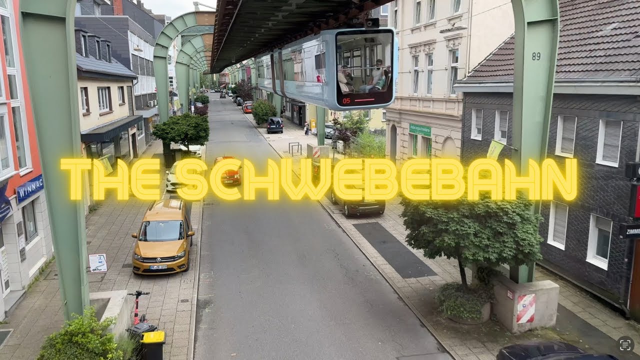 The Wuppertaler Schwebebahn.