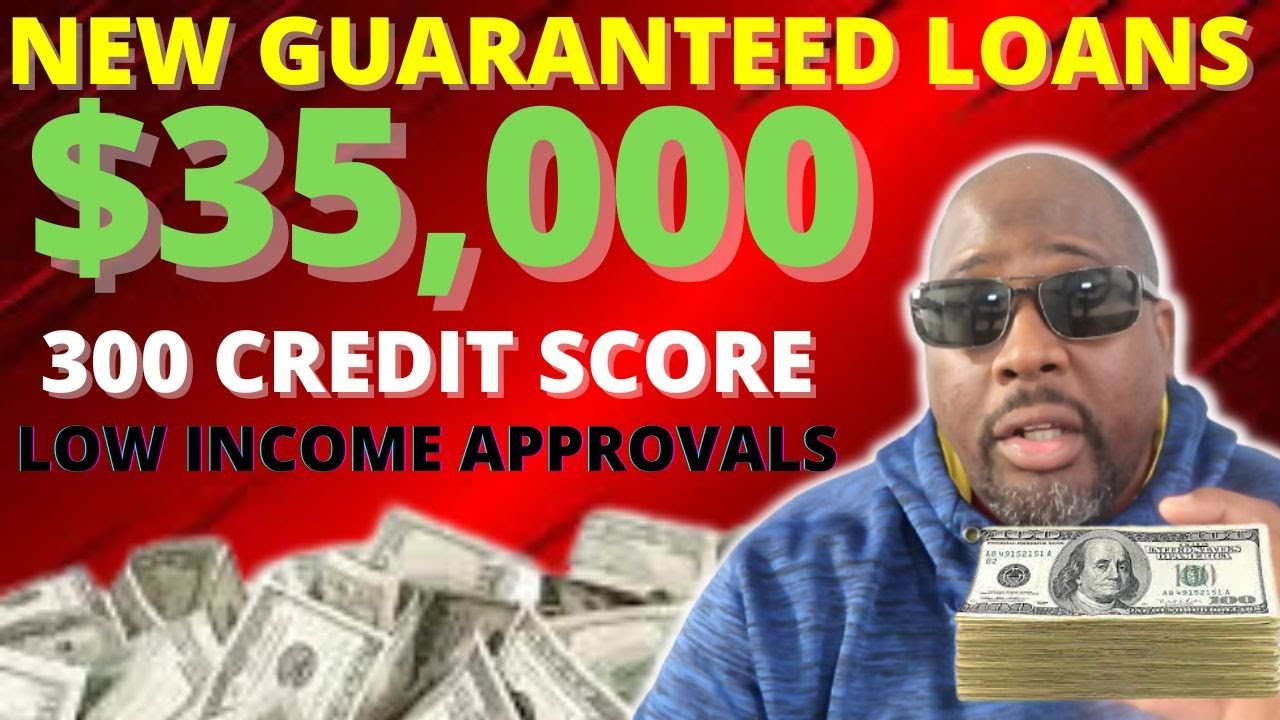 New $35000 Guaranteed Personal Loans For Bad Credit With No Proof Of Income| Best 7 Bad Credit Loans