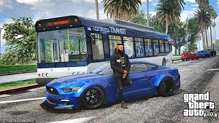 GTA 5 REAL LIFE MOD #556  BUS DRIVER SIM!!! (GTA 5 REAL LIFE MODS)