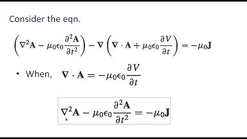 EDII2.10. Lorentz Gauge