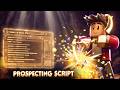 Prospecting! Script (PASTEBIN 2026) (AUTOFARM, AUTO SELL ALL , WALK SPEED )