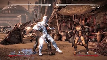 MKXL - Sub-Zero Grandmaster Clone Shatter Combos (male and female)