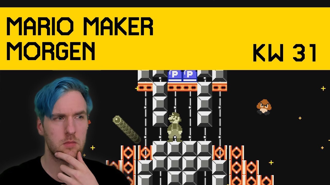 KW 31 | Mit der Rakete ins Weltall! | Mario Maker Morgen - YouTube