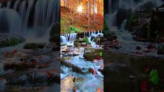 осень #природа  водопады 🍁🌸