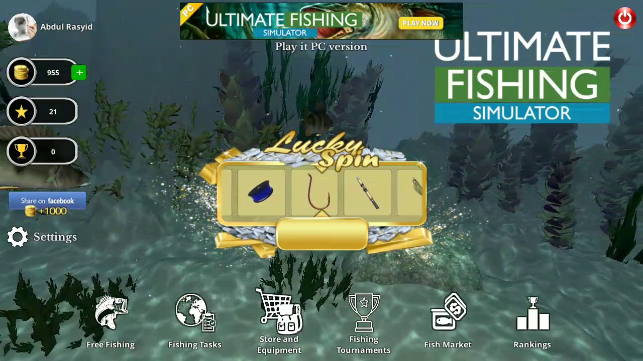 Catching carps!!!!Ultimate Fishing Simulator Android YouTube