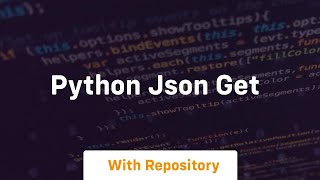 python json get
