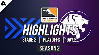 New York Excelsior vs LA Gladiators | Overwatch League S2 Highlights - Stage 2 Playoffs Day 2