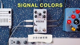 Modulated Delay and Stereo Looping with Keeley ECCOS (Artium Instruments Swarm)