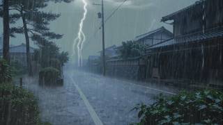Rain Sounds for Sleeping | Heavy Rain and Thunderstorm for Deep Sleep at Night | Nature Sounds 713