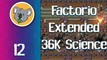 Factorio Extended 36K base #12 (2021 01 02 Stream)