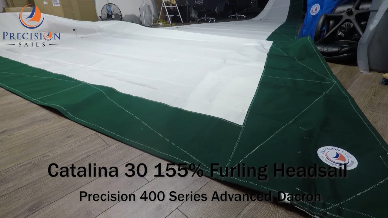 Catalina 30 155% Furling Headsail | Precision 400 Series Advanced Dacron