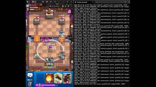 Day 1 of Training AI To Play Hog 2.6 In Clash Royale #clashroyale #ai #python