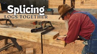 Ozarks Cabin Build, Ep 5 - Joining Two Logs, Pt 1