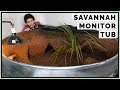 Designing a 400 Gallon Savannah Monitor Enclosure!