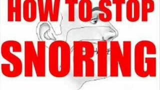 How to Stop Snoring within 5 min. Simple Exersise