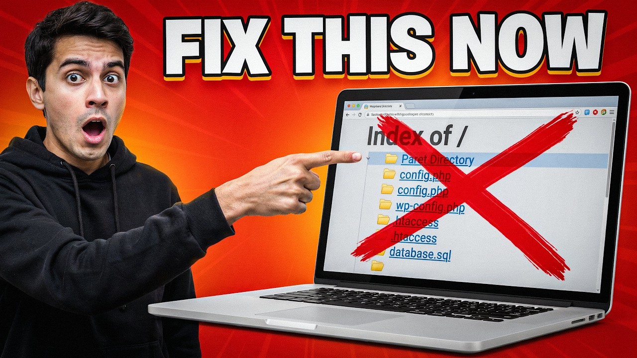 How To Fix Index Of Error On Your New Website