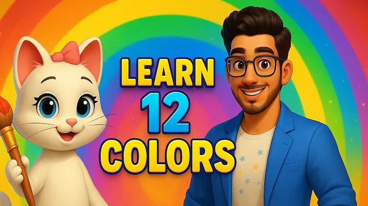 Learn Colors & Good Habits with Mimi Cat | Educational Video for Kids | 12 Colors Song