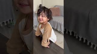 Arish Says His First Word 'Baba' but Isn’t Happy! 😢 ❤️❤️ #baby #firstword  #viralshorts #youtube