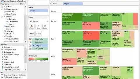 Tableau Training & Tutorials   11 10 How To   Treemaps, Word Clouds and Bubble Charts