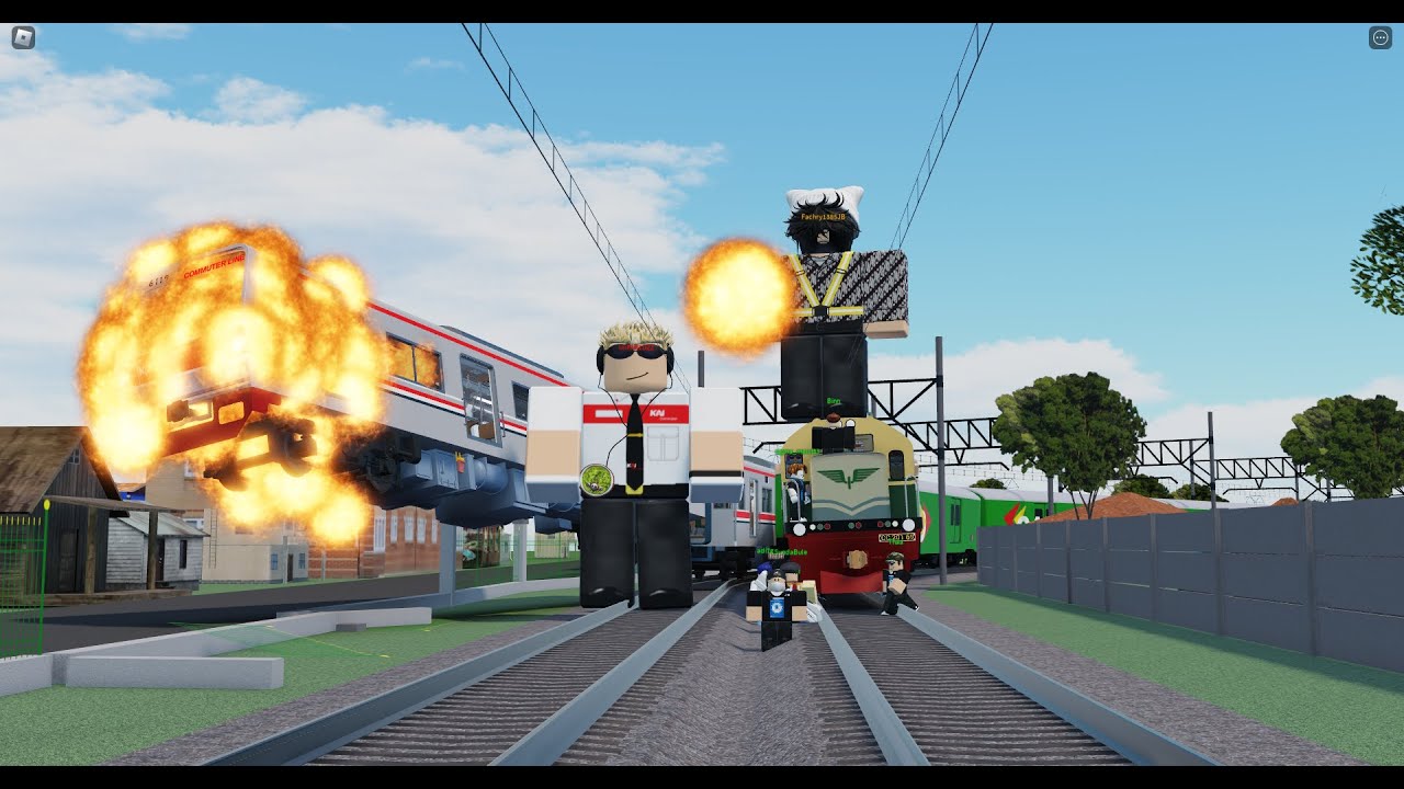 Live Dinas JR 205-61 ke Cibabat di Java Railways Roblox!! || Live Dinas ...