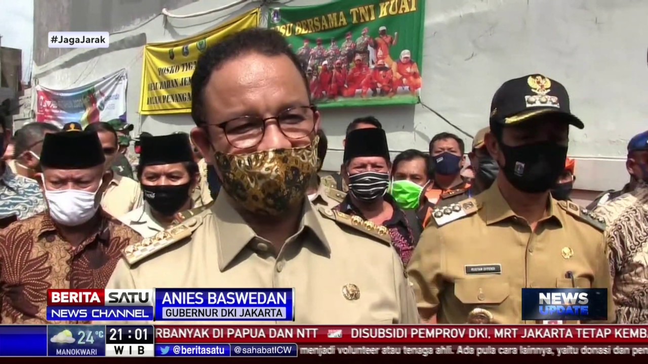 Begini Kata Anies Baswedan Soal Aturan Ganjil Genap di Pasar - YouTube