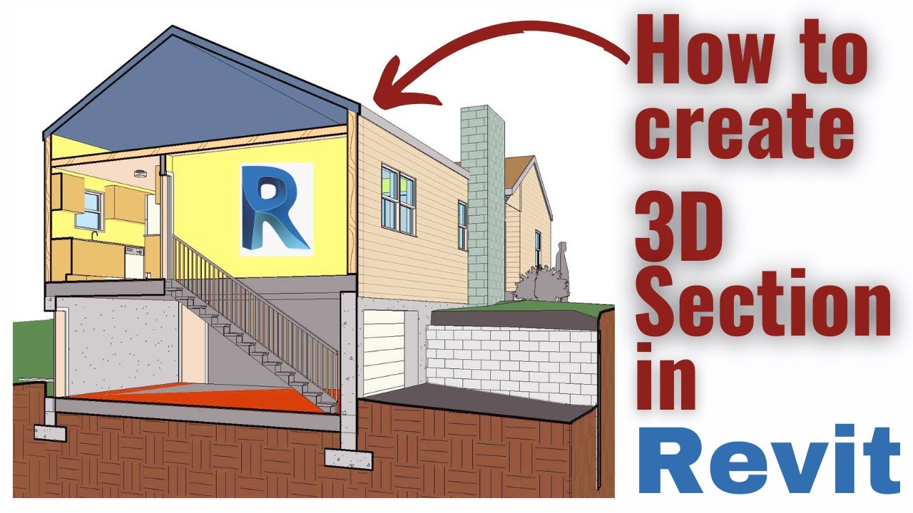How to create 3D section in Revit | Infinity Build Consult - BIM - YouTube