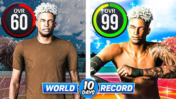 60-99 OVR in one video 2-WAY SLASHING PLAYMAKER BUILD(No Money Spent + No MyCareer)