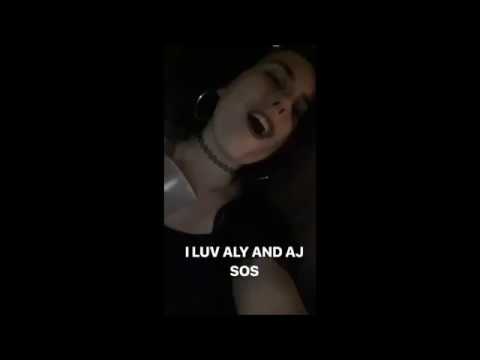 Amy Cimorelli At An Aly & AJ Concert and Singing Potential Breakup Song (6/25/18) - YouTube