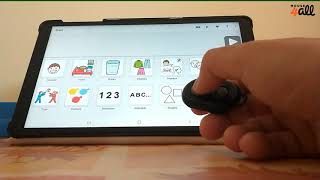 AAC Communication in Android using LetMeTalk and Mouse4all screenshot 4