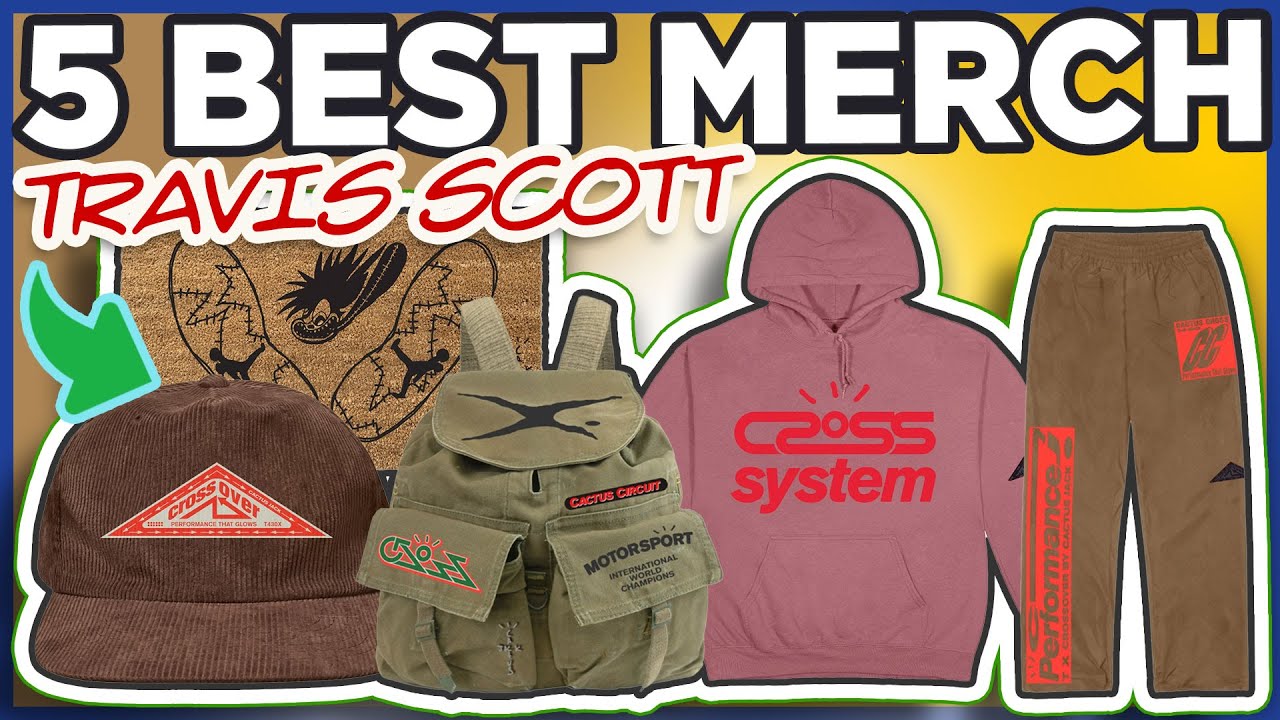 Top 5 Best Merch - TRAVIS SCOTT Cactus Jack Crossover Collection 2021 