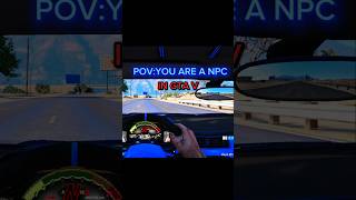 POV: GTA V NPC Life is Hard 💔 #shorts