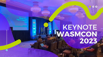 🗣 WasmCon 2023 Keynote | WEdge Project: Edge AI enabled by WASM - Tatsuya Kato & Dan Mihai Dumitriu
