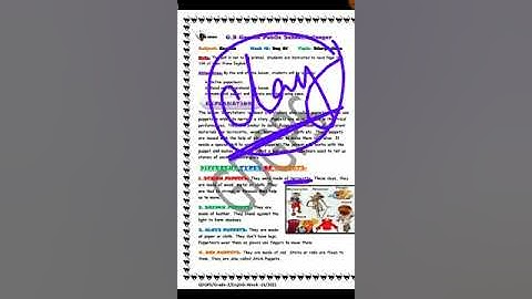 Grade 2nd English Dated 14 06 2021