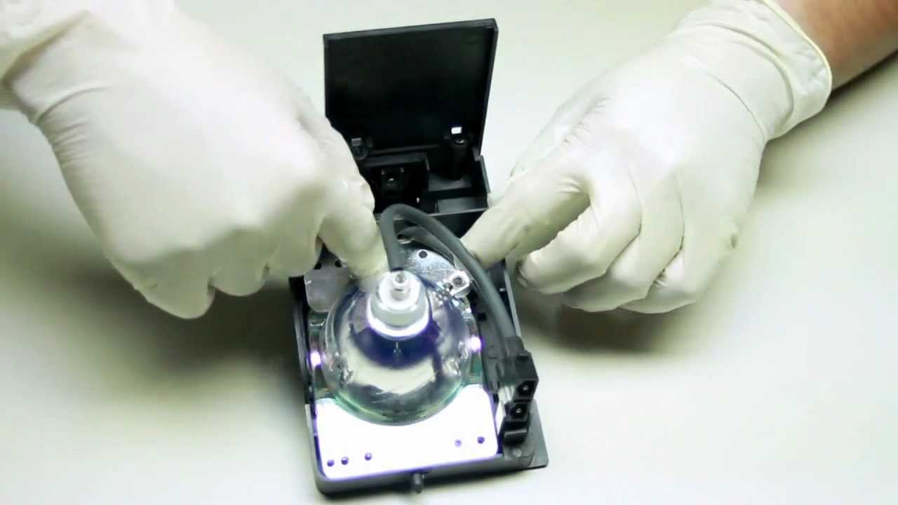 Panasonic TYLA2006 Projector Lamp Replacement Video Guide YouTube