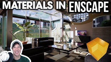 GETTING STARTED RENDERING IN ENSCAPE (EP 2) - Adding and Editing Materials