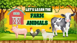 Farm Animals For kids   #youtubevideos  #educationalvideos