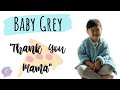 Baby Grey is so Polite &quot;Thank you Mama&quot; 😊🥰