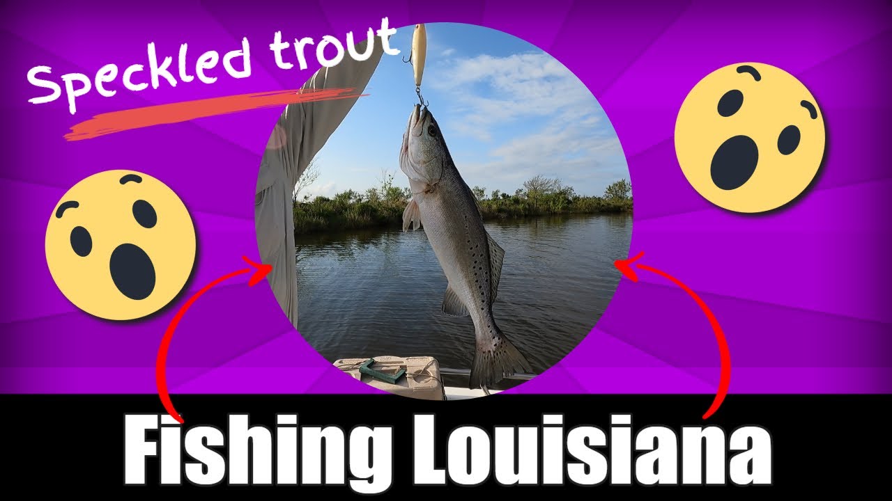 Speckled trout fishing in Louisiana sulfur mine. YouTube