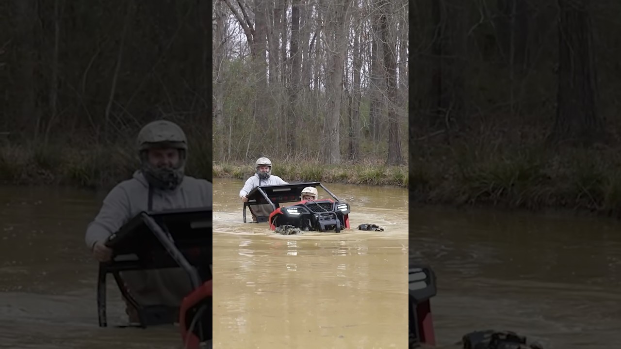 Side By Side Water WHEELIES! *Crazy*