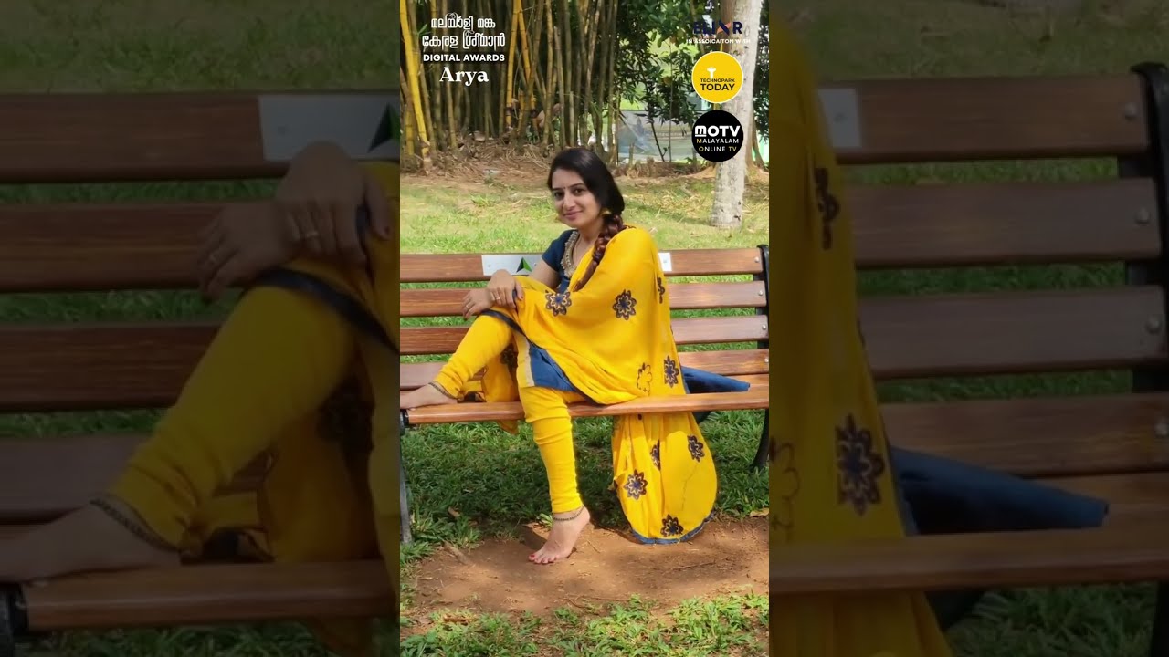 Arya - Winner - MALAYALI MANKA KERALA SREEMAN DIGITAL AWARDS 2022
