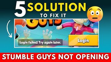 Stumble Guys Login Failed Problem in Mobile & PC | 5 ways to fix!