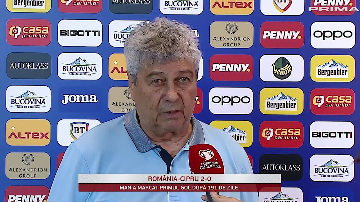 România - Cipru 2-0. Lucescu: "Am jucat foarte bine. Arbitrajul, catastrofal, ca de obicei"