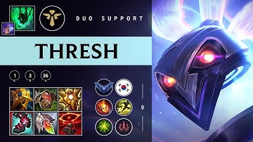 Thresh Support vs Sylas - KR Diamond Patch 25.22